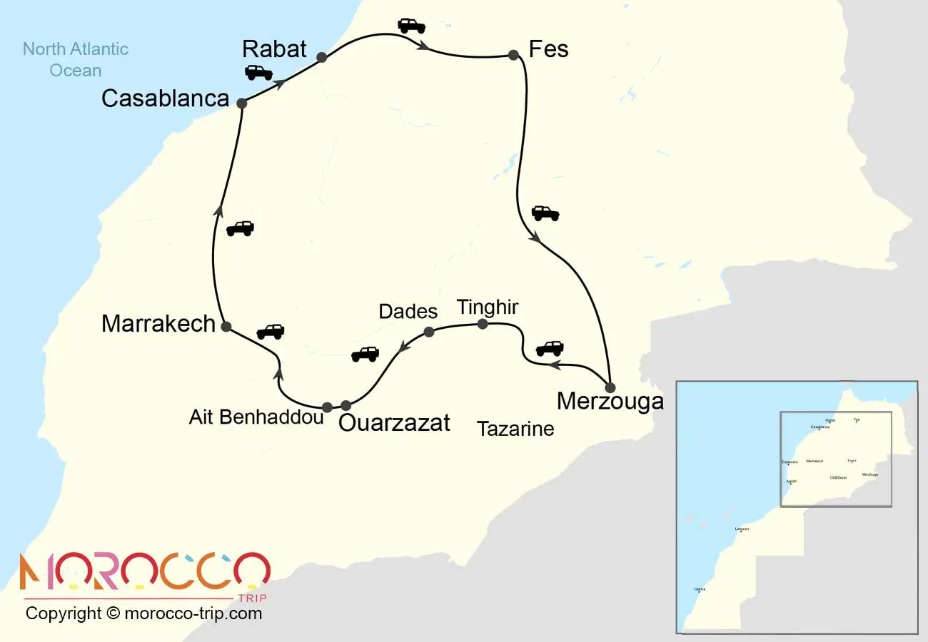 morocco enchantment an 11 day journey of discovery